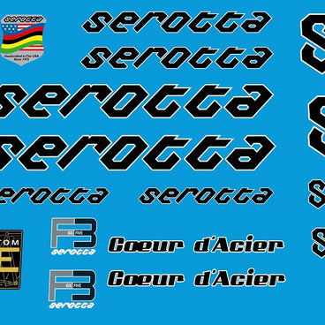Serotta Set 2-Bicycle Decals