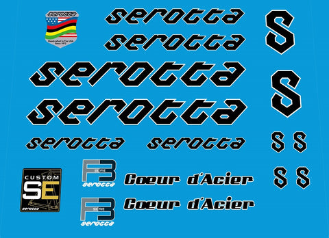 Serotta Bicycle Decals / Stickers