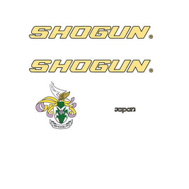 Shogun Set 200-Bicycle Decals