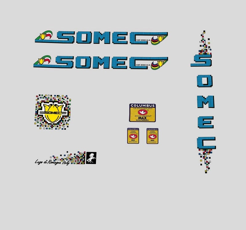 Somec SET 100-Bicycle Decals