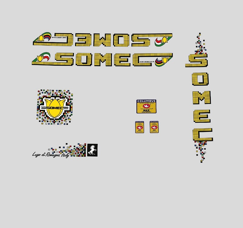 Somec SET 102-Bicycle Decals