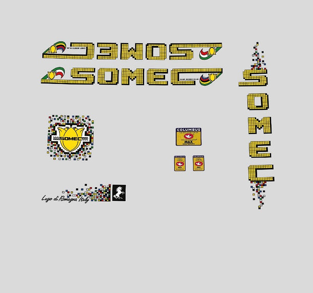 Somec SET 102-Bicycle Decals