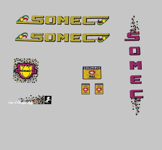 Somec SET 104-Bicycle Decals