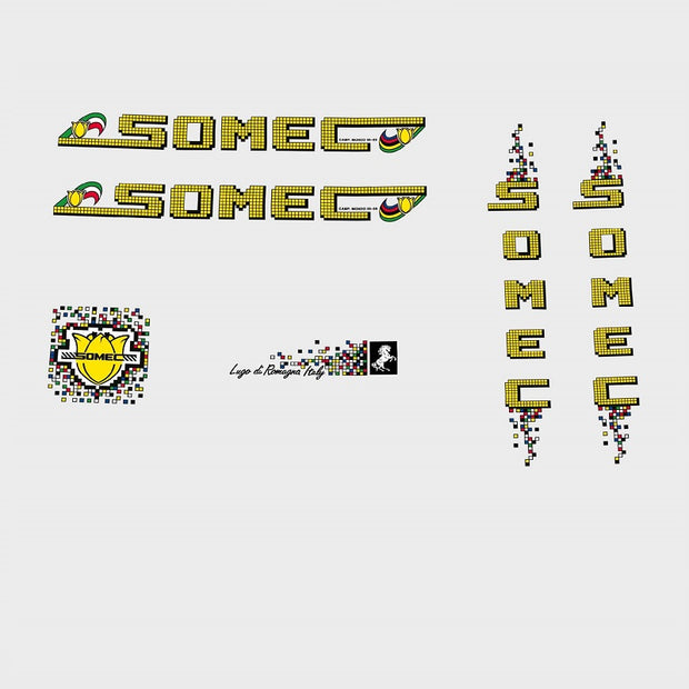 Somec SET 120-Bicycle Decals