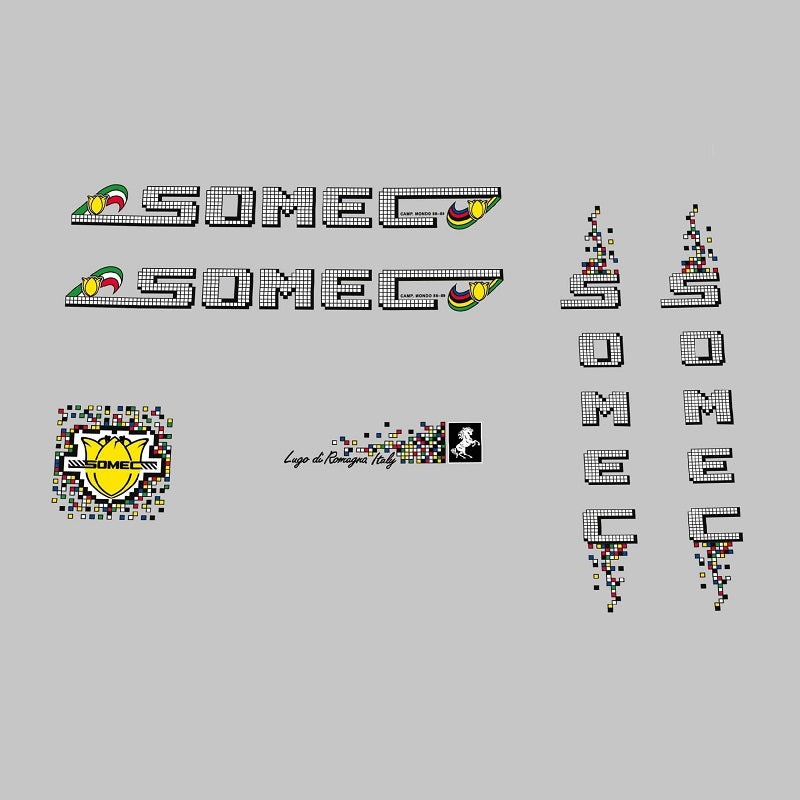 Somec SET 122-Bicycle Decals