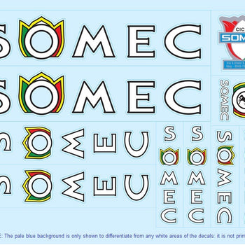 Somec SET 2-Bicycle Decals