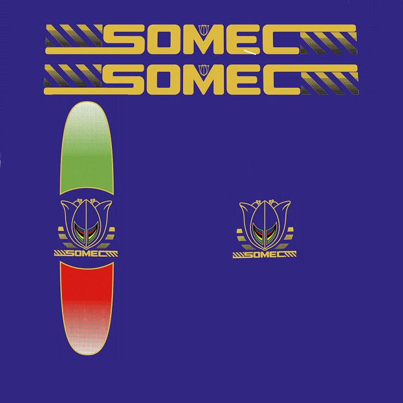 Somec SET 4-Bicycle Decals