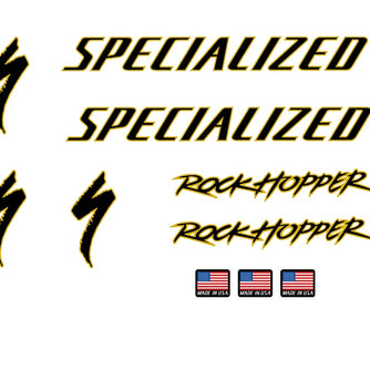 Specialized Set 100-Bicycle Decals