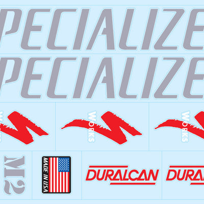 Specialized Set 2-Bicycle Decals