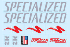 Specialized Set 2-Bicycle Decals