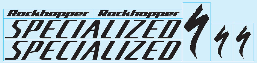 Specialized Set 4-Bicycle Decals