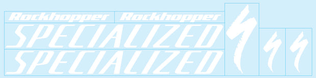 Specialized Set 5-Bicycle Decals
