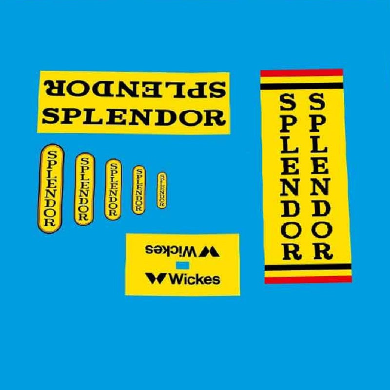 Splendor Set 820-Bicycle Decals