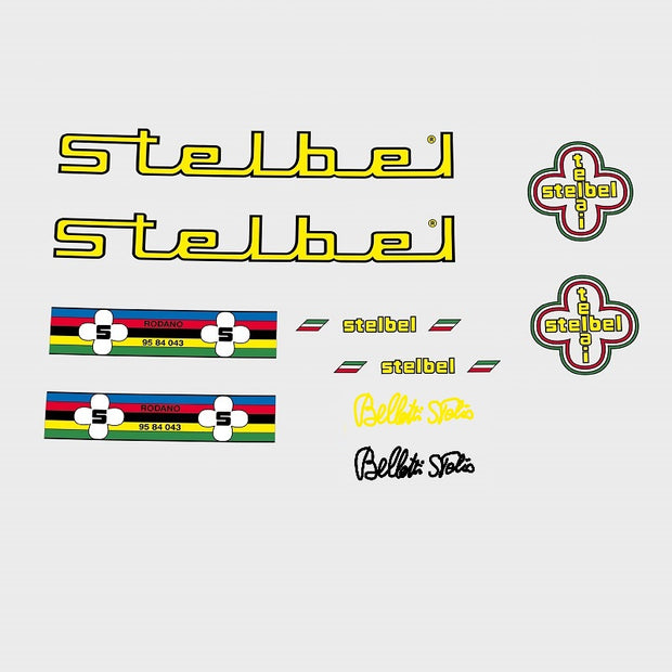 Stelbel Set 100-Bicycle Decals