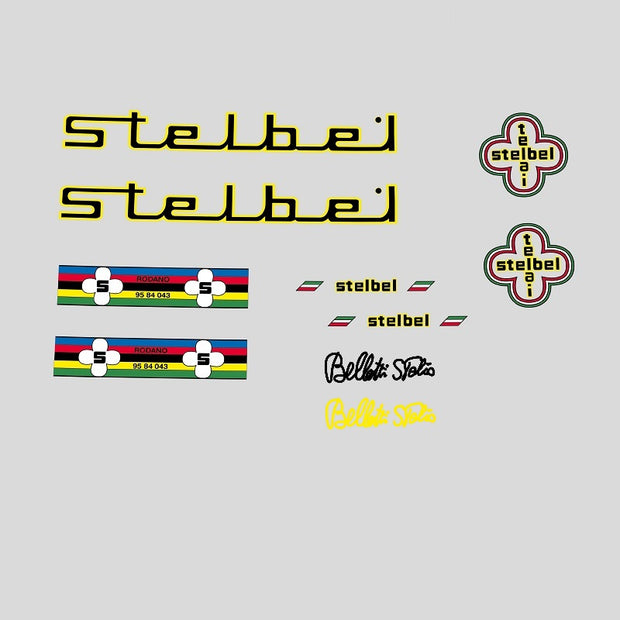 Stelbel Set 102-Bicycle Decals