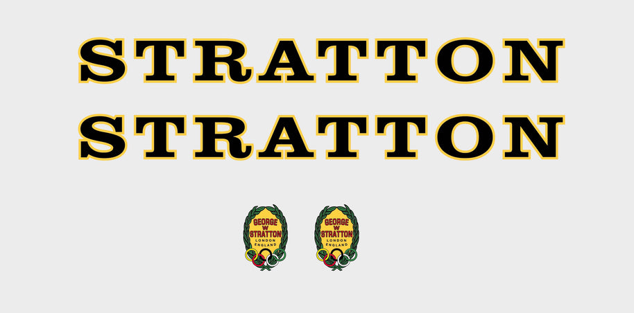Stratton Set 50-Bicycle Decals