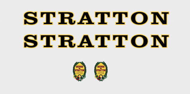 Stratton Set 50-Bicycle Decals