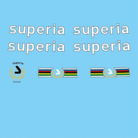 Superia Bicycle Decals / Stickers