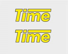 Time Set 115-Bicycle Decals