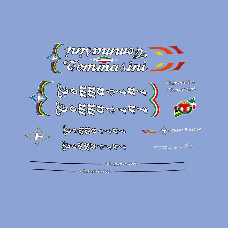 Tommasini Set 20-Bicycle Decals