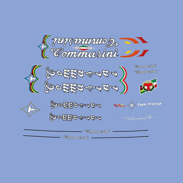 Tommasini Set 20-Bicycle Decals