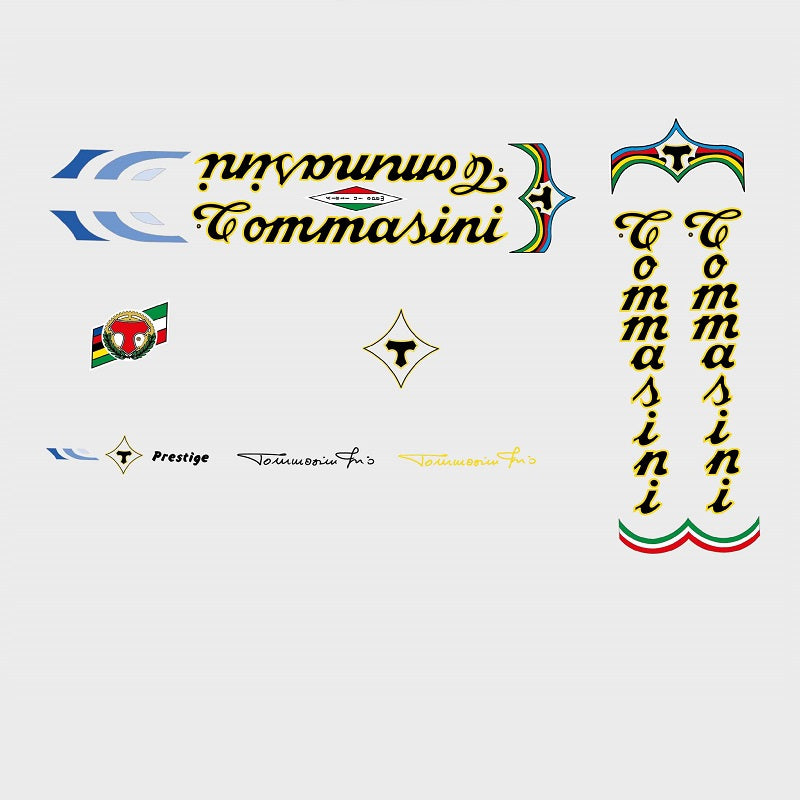 Tommasini Set 25-Bicycle Decals