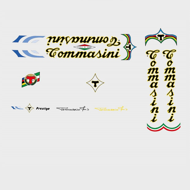 Tommasini Set 25-Bicycle Decals