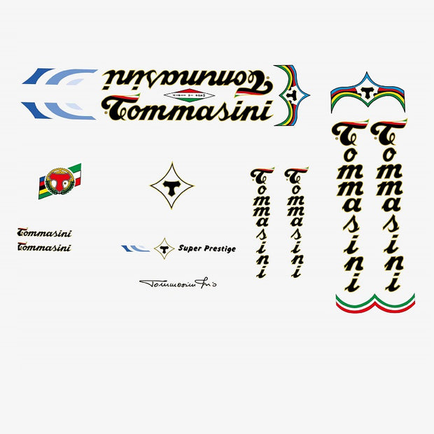 Tommasini Set 50-Bicycle Decals