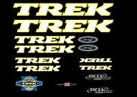 Trek SET 10-Bicycle Decals