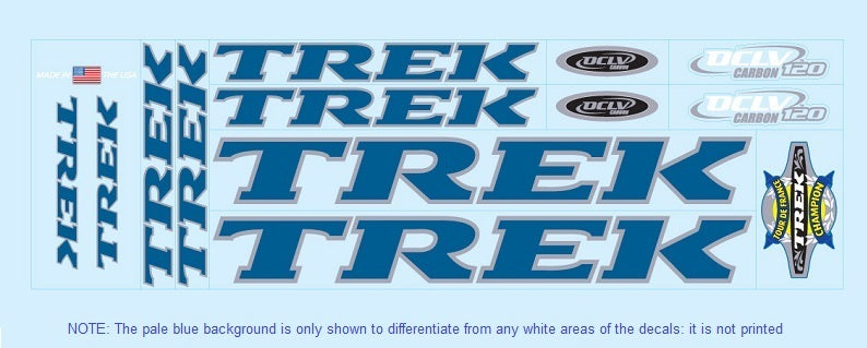 Trek SET 7-Bicycle Decals