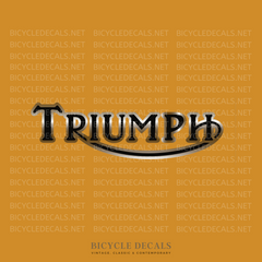 Triumph Set 1-Bicycle Decals