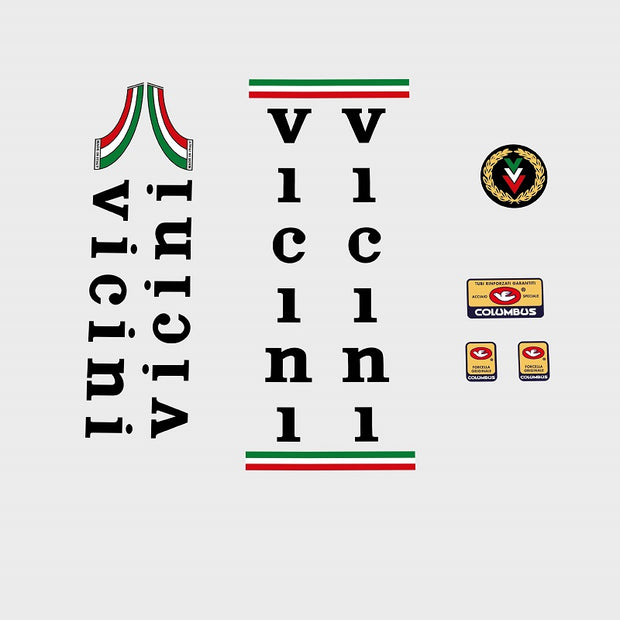 Vicini Set 200-Bicycle Decals