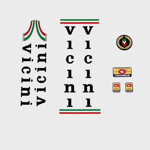 Vicini Bicycle Decals / Stickers