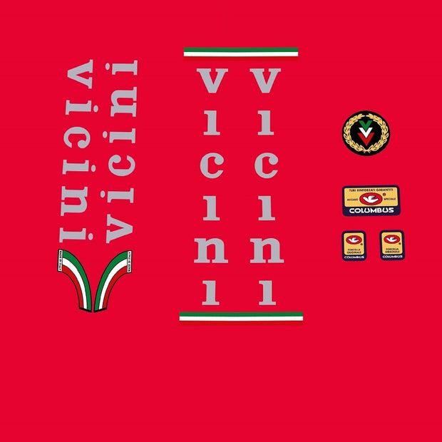 Vicini Set 202-Bicycle Decals