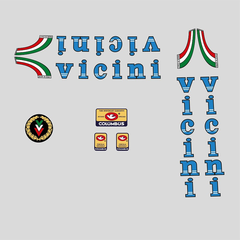 Vicini Set 300-Bicycle Decals