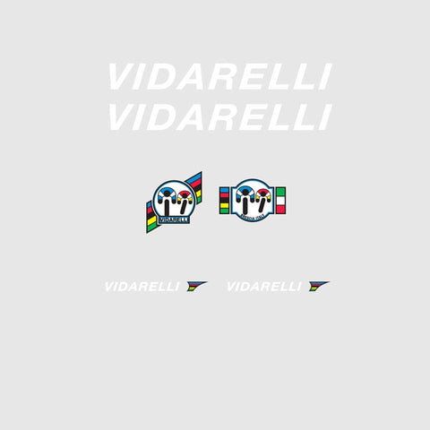 Vidarelli Bicycle Decals / Stickers