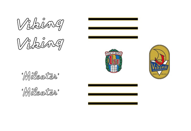 Viking SET 11-Bicycle Decals