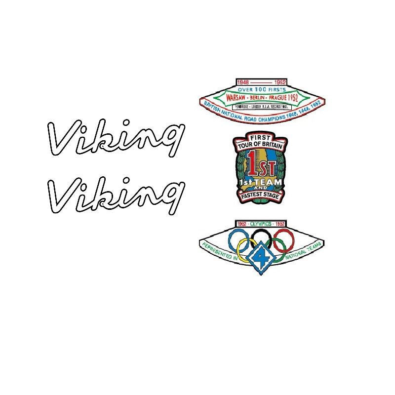 Viking SET 12-Bicycle Decals