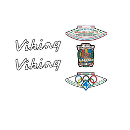 Viking SET 12-Bicycle Decals