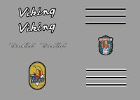 Viking SET 20-Bicycle Decals