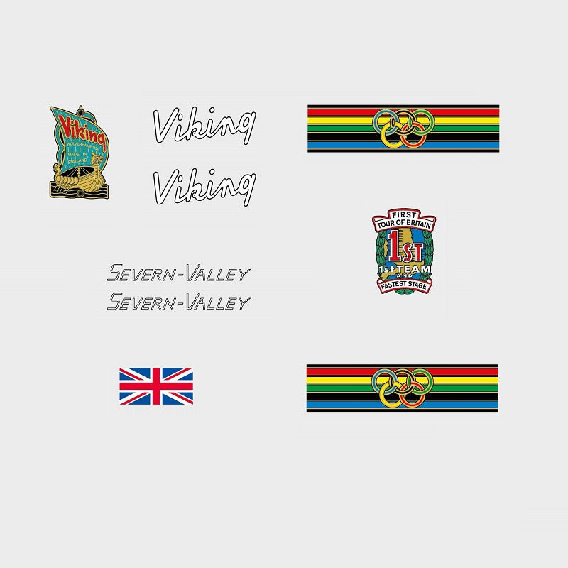 Viking Set 550-Bicycle Decals