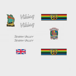 Viking Set 550-Bicycle Decals