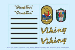 Viking SET 7-Bicycle Decals