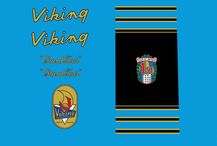 Viking SET 9-Bicycle Decals