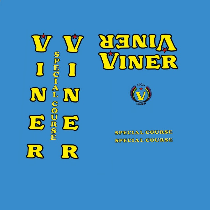 Viner Set 10-Bicycle Decals