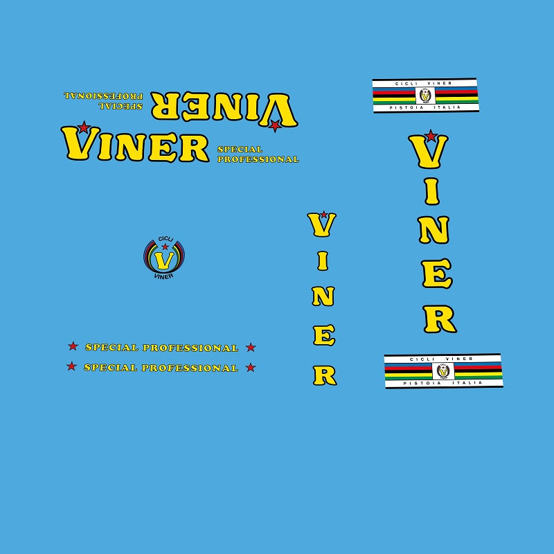Viner Set 500-Bicycle Decals