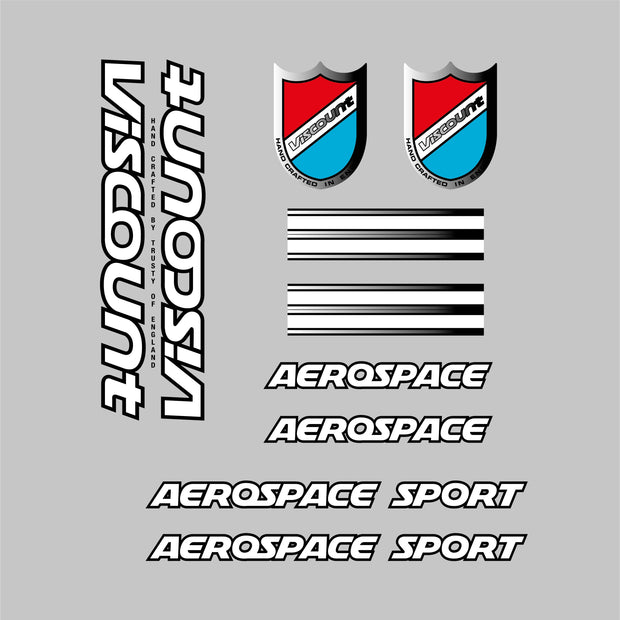 Viscount Aerospace Sport Bicycle Decals