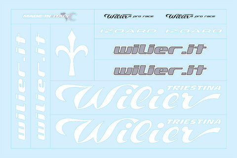 Wilier Bicycle Decals / Stickers