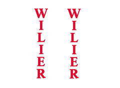 Wilier Set 9005-Bicycle Decals