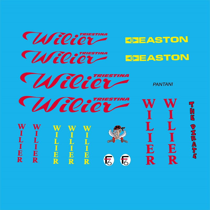 Wilier Set 970-Bicycle Decals